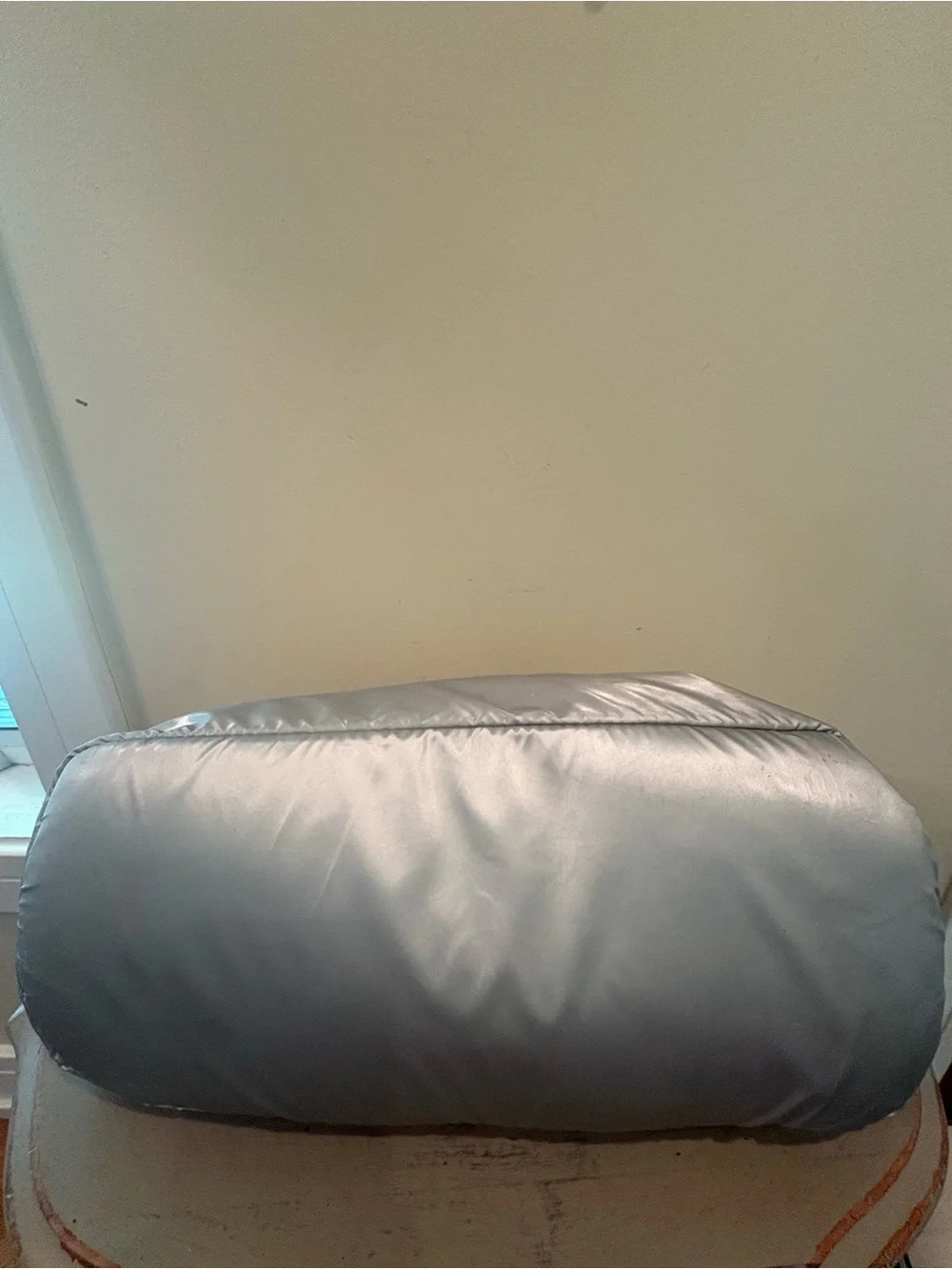 GAP Silver Puffer Tote Bag